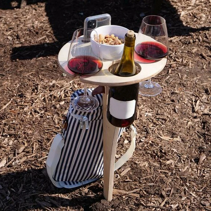 Outdoor Fine Collapsible Wine Table (Dome) Mini Wooden Tool
Outdoor Fine Collapsible Wine Table (Dome) Mini Wooden Tool