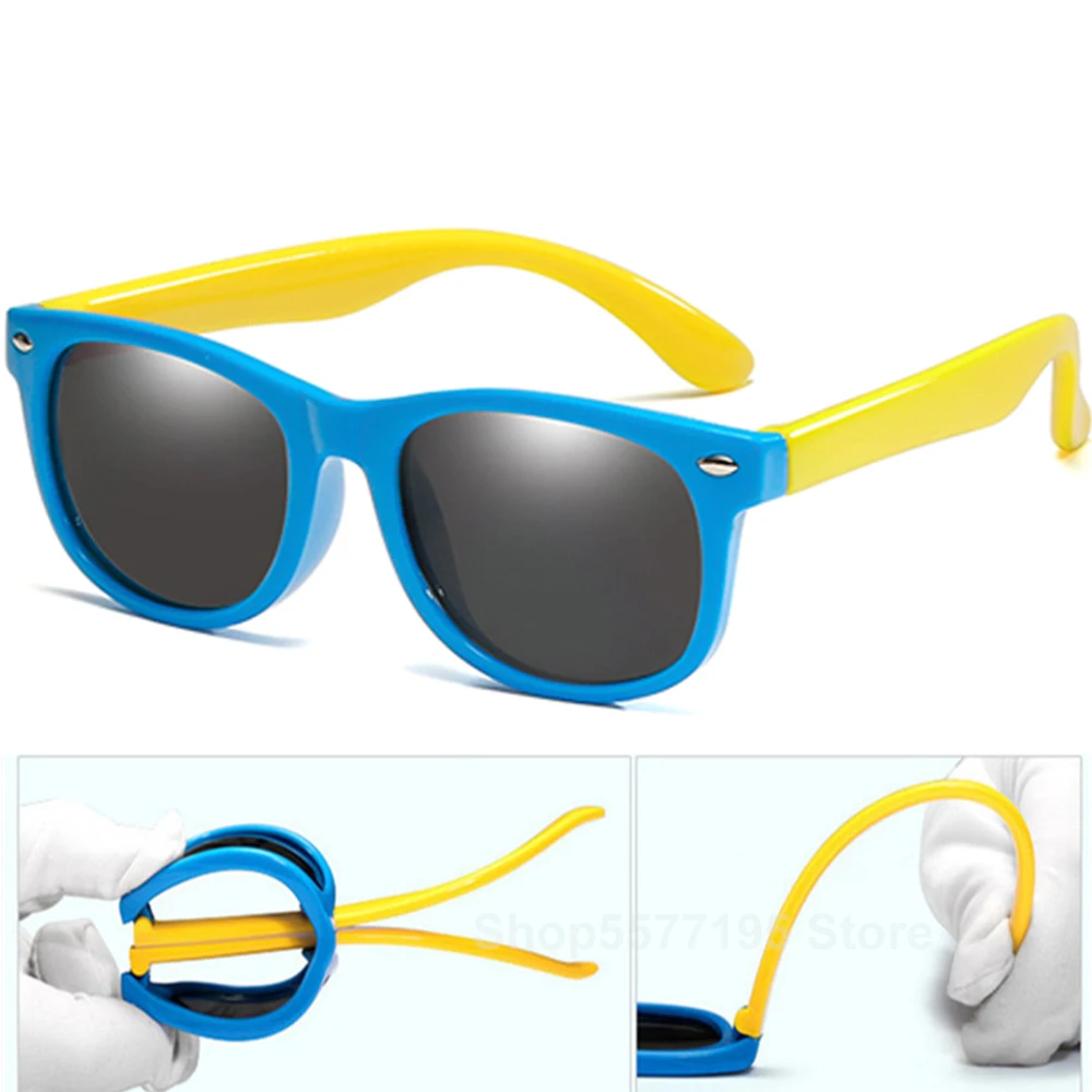 

2020 New Polarized Kids Sunglasses Boys Girls Baby Infant Fashion Sun Glasses UV400 Eyewear Child Shades Gafas Infantil