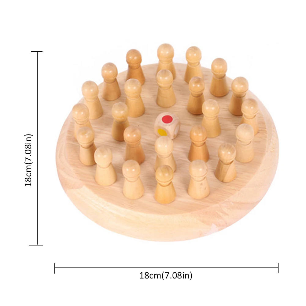 Kids Wooden Memory Match Stick Chess Fun Color Game Board Puzzles Educational Color Cognitive Ability Learning Toys For Children
Kids Wooden Memory Match Stick Chess Fun Color Game Board Puzzles Educational Color Cognitive Ability Learning Toys For Children