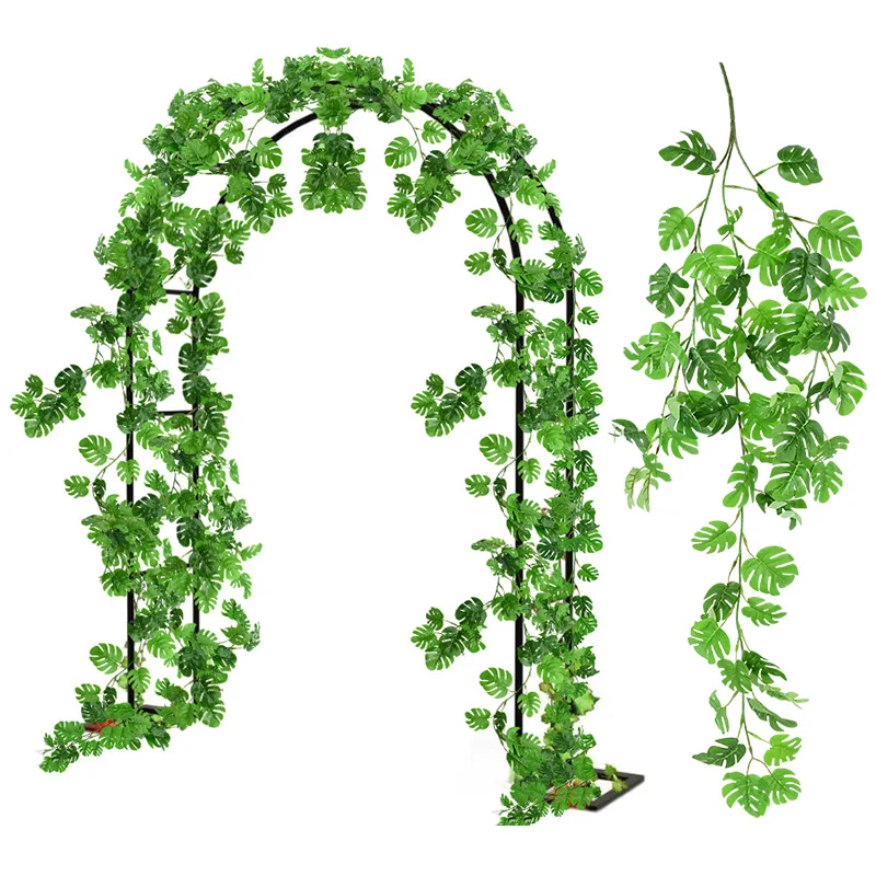 57 leaves/pc 83cm Artificial Turtle Leaves Garland Vine Green Plants Tropical Wedding Party Wall Hanging Decor Fake Silk Rattan
57 leaves/pc 83cm Artificial Turtle Leaves Garland Vine Green Plants Tropical Wedding Party Wall Hanging Decor Fake Silk Rattan