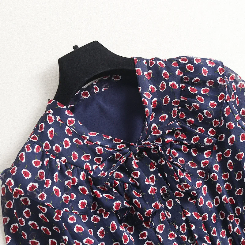 Elegant Lady Long Sleeve Bow Collar Print Dress Spring Woman Clothes Fashion Designers Vintage Robe Femme Aline Beach Vestidos
Elegant Lady Long Sleeve Bow Collar Print Dress Spring Woman Clothes Fashion Designers Vintage Robe Femme Aline Beach Vestidos