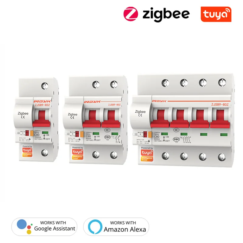 Smart Life Tuya Zigbee App 2p Smart Circuit Breaker Overload Short Circuit Protection With Alexa Google Home For Smart Home
Smart Life Tuya Zigbee App 2p Smart Circuit Breaker Overload Short Circuit Protection With Alexa Google Home For Smart Home