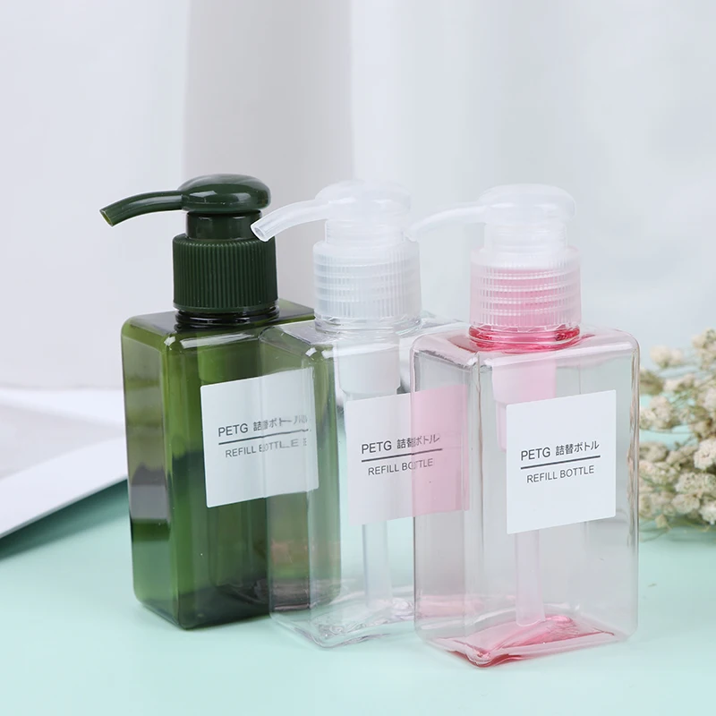 4Color 100ml Portable Travel Pump Soap Dispenser Bathroom Sink Shower Gel Shampoo Lotion Liquid Hand Soap Pump Bottle Container
4Color 100ml Portable Travel Pump Soap Dispenser Bathroom Sink Shower Gel Shampoo Lotion Liquid Hand Soap Pump Bottle Container