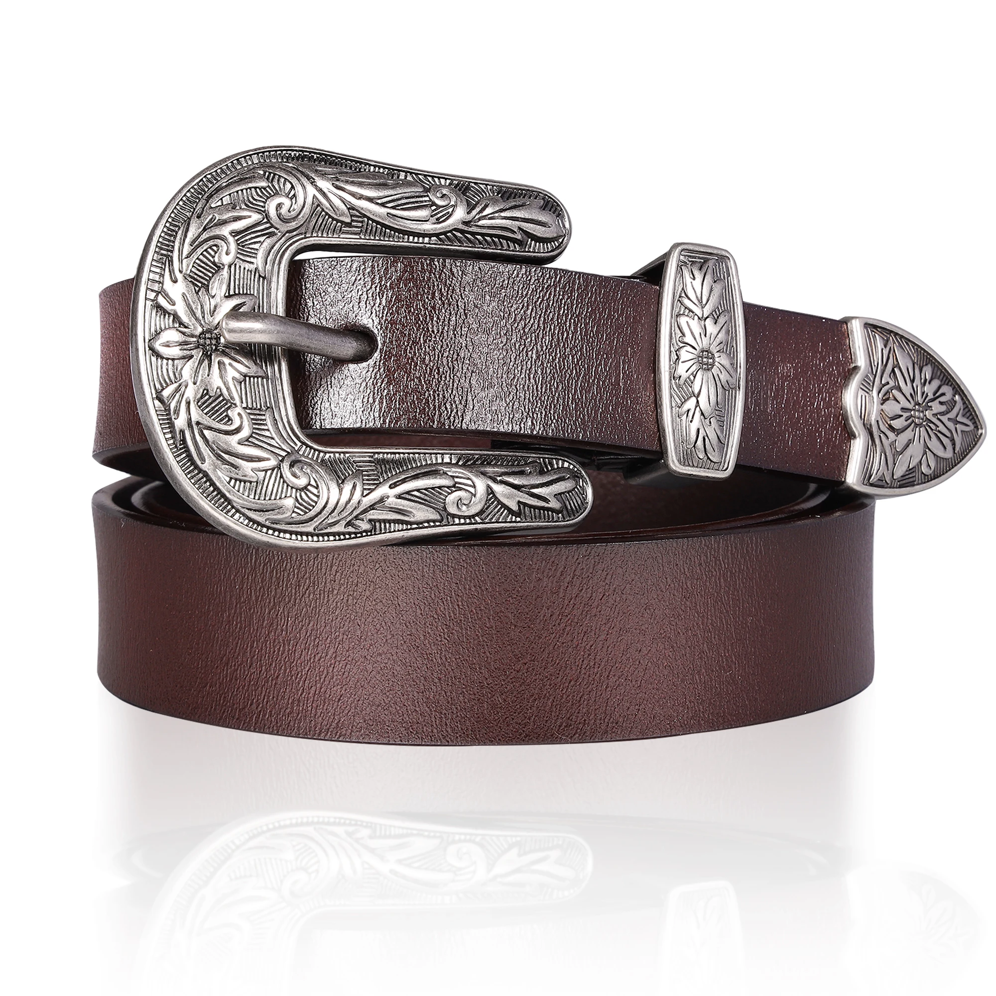 Woman's Vintage Lettering Belt Gothic Metal Pin Buckle Leather Belt Fashion Casual All-Match Belt Female
Woman's Vintage Lettering Belt Gothic Metal Pin Buckle Leather Belt Fashion Casual All-Match Belt Female