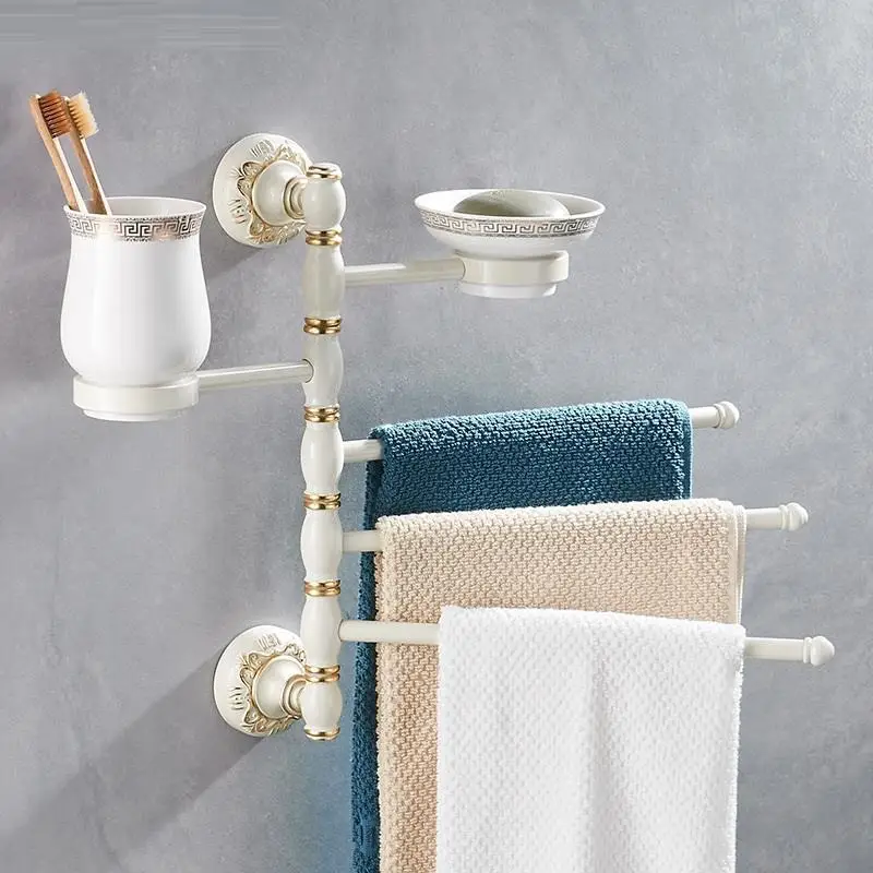 Holder Shelves Mural Etagere Badkamer Prateleira Parede Accessories Rotatable Salle De Bain Shelf Towel Rack Bathroom Organizer
Holder Shelves Mural Etagere Badkamer Prateleira Parede Accessories Rotatable Salle De Bain Shelf Towel Rack Bathroom Organizer