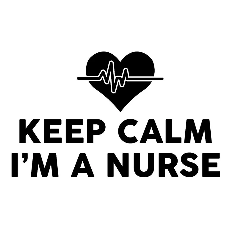 Car Sticker Ideas Keep Calm, I Am A Nurse Car Decoration Decal Creative Sunscreen Waterproof Black/white, 16cmX9cm
Car Sticker Ideas Keep Calm, I Am A Nurse Car Decoration Decal Creative Sunscreen Waterproof Black/white, 16cmX9cm