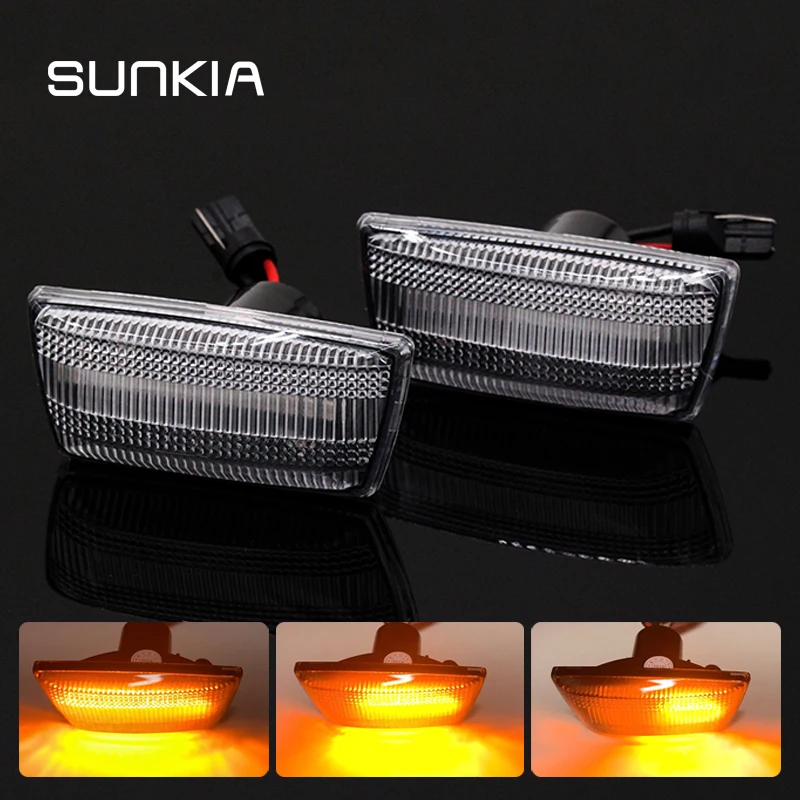 SUNKIA светодиодный, боковой, габаритный фонарь для Vauxhall/Opel/Chevrolet/Holden/Cadillac/Buick/Daewoo, динамические поворотники
SUNKIA светодиодный, боковой, габаритный фонарь для Vauxhall/Opel/Chevrolet/Holden/Cadillac/Buick/Daewoo, динамические поворотники