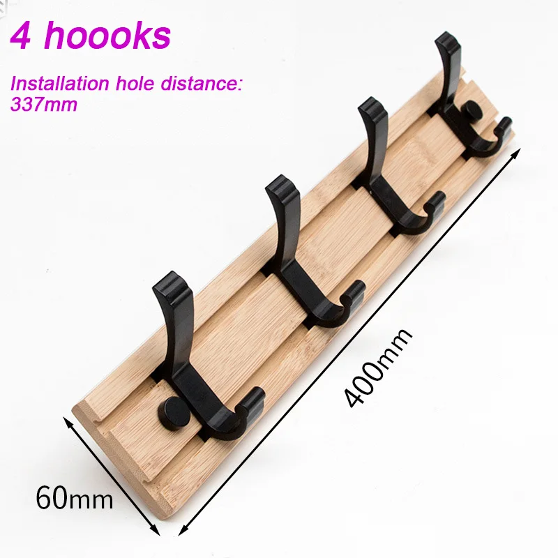 Adjustable Bamboo Wall Mounted Hooks Hanging Bags Clothes Umbrella Coat Rack Hanger
Adjustable Bamboo Wall Mounted Hooks Hanging Bags Clothes Umbrella Coat Rack Hanger