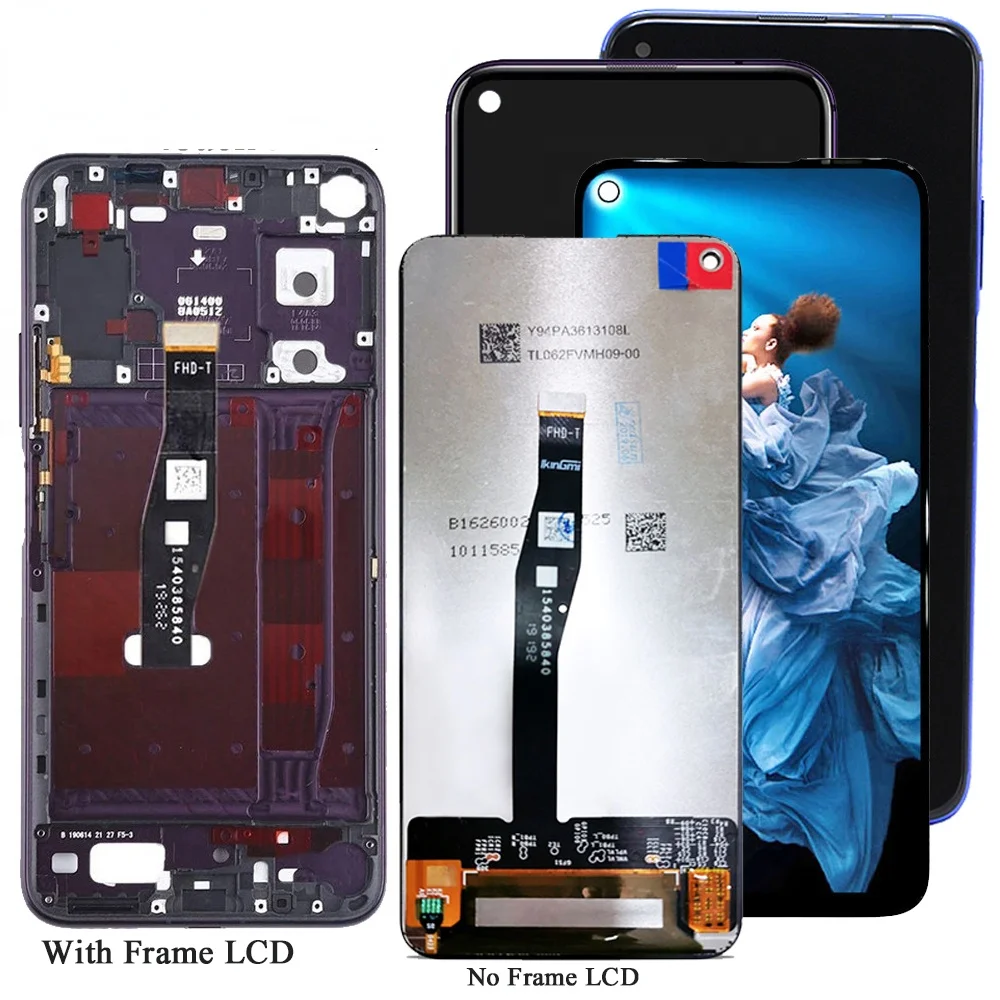 Display For Huawei Honor 20 Pro YAL-AL10,L41 Lcd Display Multi Touch Screen Replacement Tested Phone LCD Screen Digitizer
Display For Huawei Honor 20 Pro YAL-AL10,L41 Lcd Display Multi Touch Screen Replacement Tested Phone LCD Screen Digitizer