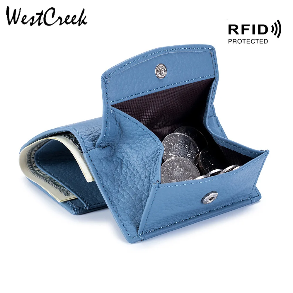 WESTCREEK Brand RFID Genuine Leather Wallet Women Simple Small Wallets Coin Purses Female Short Card Holder Ultrathin Billfold
WESTCREEK Brand RFID Genuine Leather Wallet Women Simple Small Wallets Coin Purses Female Short Card Holder Ultrathin Billfold