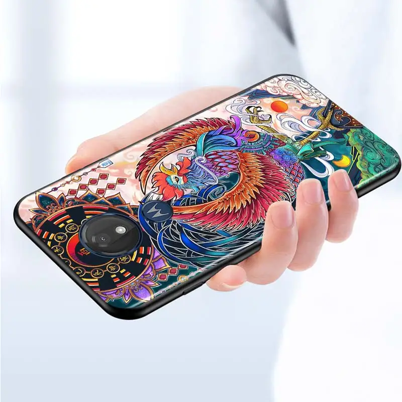 Chinese Patterned for Motorola G9 G8 G E7 E6 One Play Marco Hyper Fusion Stylus Power Edge Plus Black Phone Case
Chinese Patterned for Motorola G9 G8 G E7 E6 One Play Marco Hyper Fusion Stylus Power Edge Plus Black Phone Case