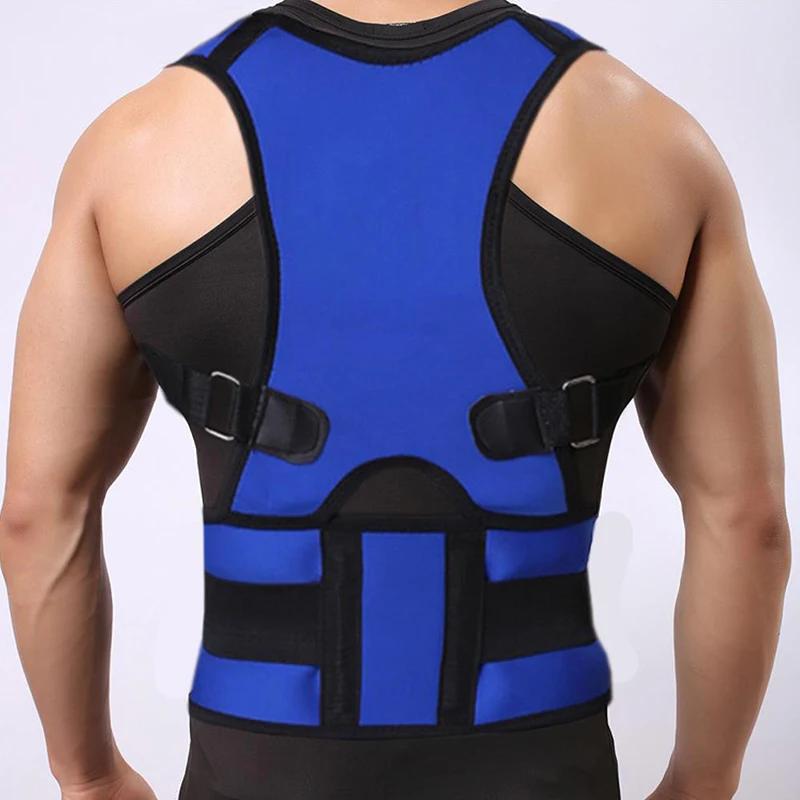 Blue XXL Posture Corrector Adjustable Shoulder Humpback Lower Back Support Lumbar Orthopedic Straighten Posture Corset Unisex
Blue XXL Posture Corrector Adjustable Shoulder Humpback Lower Back Support Lumbar Orthopedic Straighten Posture Corset Unisex