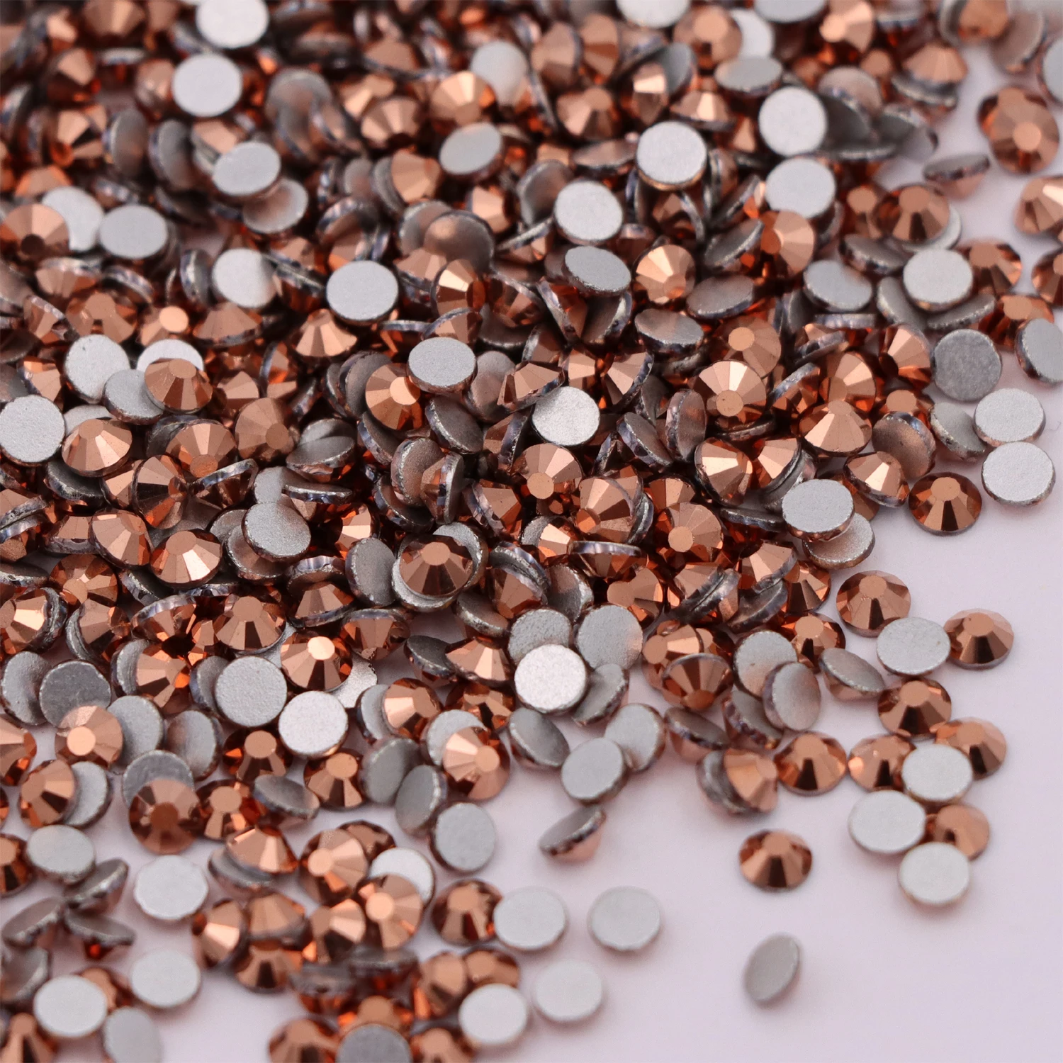 High Quality Rose Gold Non Hotfix Rhinestones ss3-ss30 Glue On Flat Back Crystals DIY 3D Nail Art Tips Decoration
High Quality Rose Gold Non Hotfix Rhinestones ss3-ss30 Glue On Flat Back Crystals DIY 3D Nail Art Tips Decoration