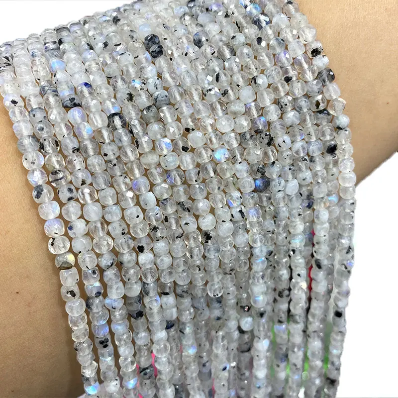100% Natural Stone Ink Painting Moonstone Faceted Square Gemstone Spacer Beads For Jewelry Making DIY Bracelet Necklace 4-5MM
100% Natural Stone Ink Painting Moonstone Faceted Square Gemstone Spacer Beads For Jewelry Making DIY Bracelet Necklace 4-5MM