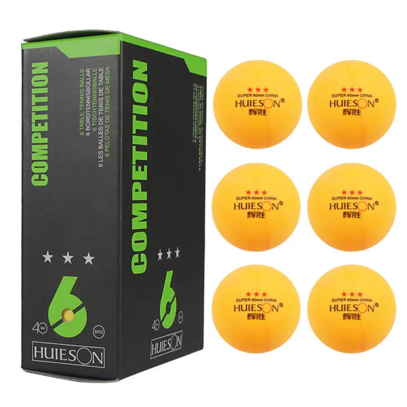 6pcs/Box 3-Star 40mm Table Tennis Balls Ping pong Ball White Yellow Pingpong Ball Amateur Advanced Training Ball
6pcs/Box 3-Star 40mm Table Tennis Balls Ping pong Ball White Yellow Pingpong Ball Amateur Advanced Training Ball