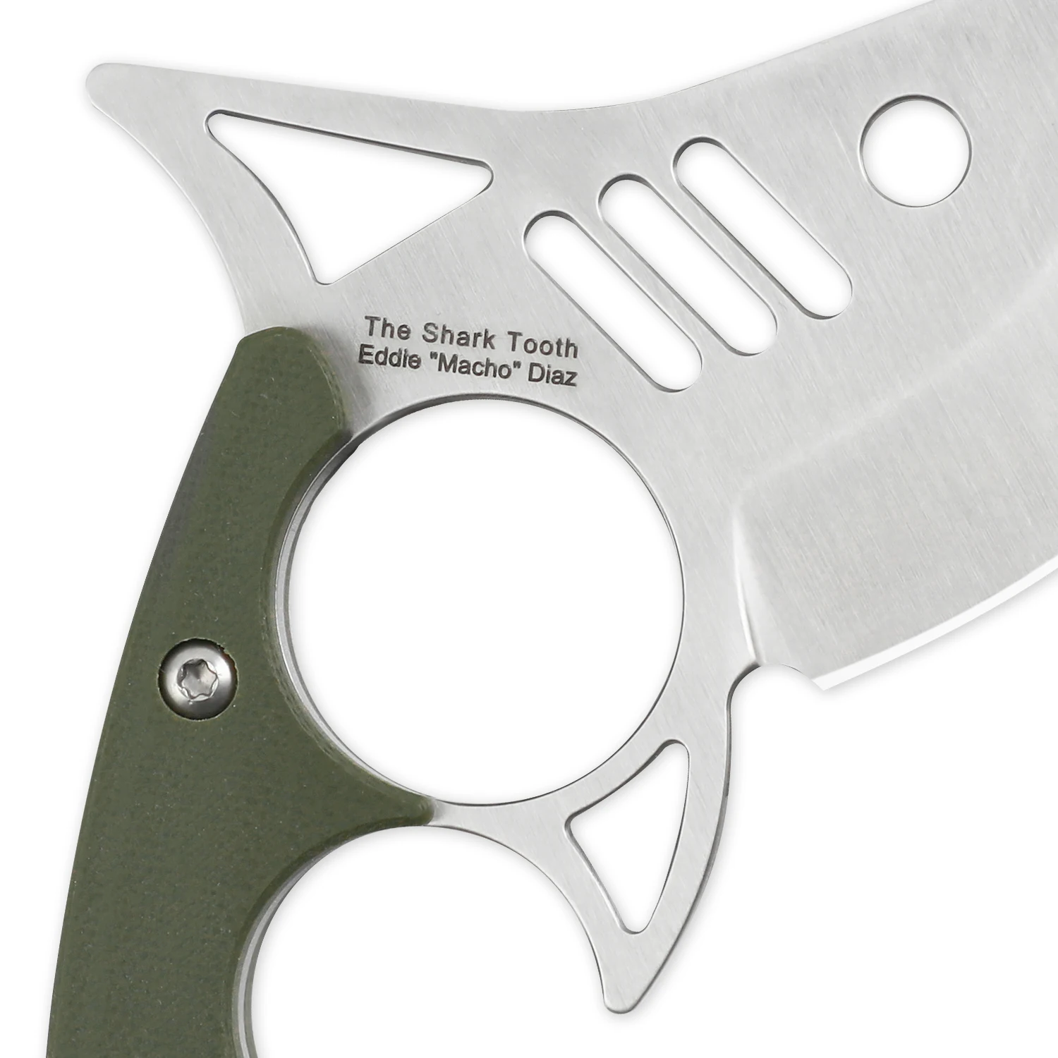 Нож Kizer с фиксированным лезвием и зубцами акулы 1043N1 походный охотничий нож для