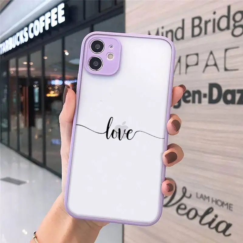 Love Heart Letter Phone Cases Matte For iPhone 12 Mini 11 Pro XR XS Max 7 8 Plus X Hard PC Back Cover
Love Heart Letter Phone Cases Matte For iPhone 12 Mini 11 Pro XR XS Max 7 8 Plus X Hard PC Back Cover
