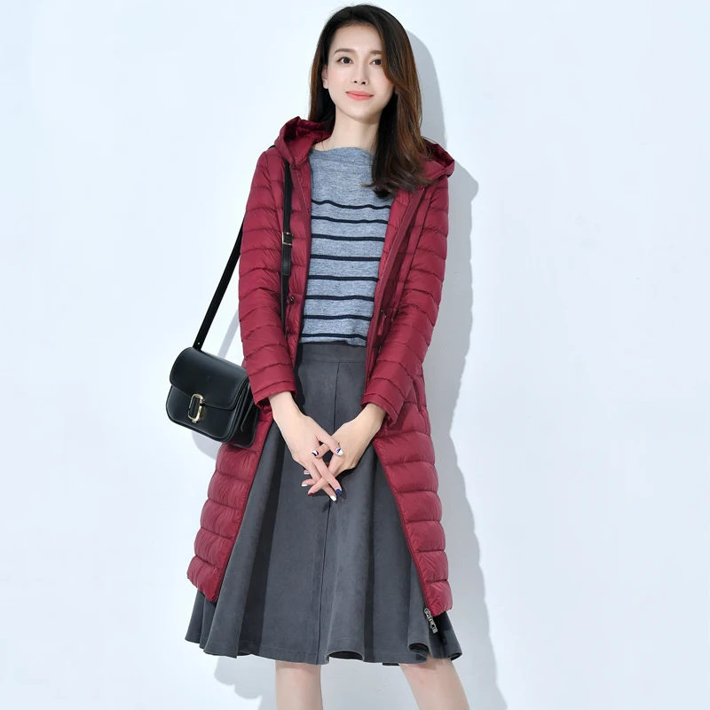 Autumn Winter Casual Coat Parkas For Women Winter Female Snow Warm Jacket Long Thin Duck Down Coat For Laides Long Sleeve Coat
Autumn Winter Casual Coat Parkas For Women Winter Female Snow Warm Jacket Long Thin Duck Down Coat For Laides Long Sleeve Coat