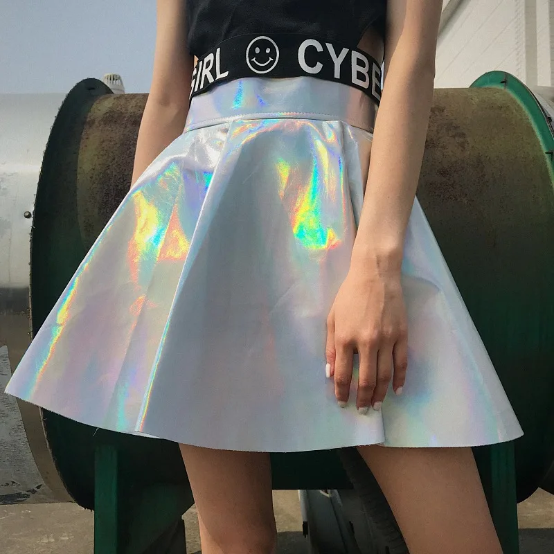 2019 New summer Pleated Skirts Women PU Harajuku student Casual Sexy Hight Waist Short Skirts Women Rainbow yy534
2019 New summer Pleated Skirts Women PU Harajuku student Casual Sexy Hight Waist Short Skirts Women Rainbow yy534