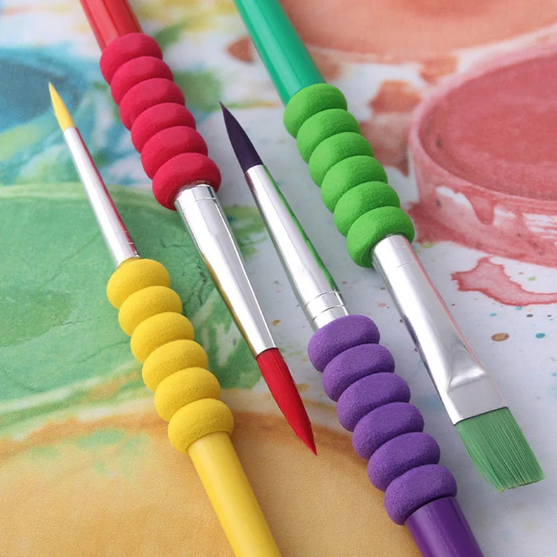 4Pcs/Set Multi Purpose Children's Supplies Oil Painting Brushes Plastic Handle Drawing Art Accessories Paint Pen
4Pcs/Set Multi Purpose Children's Supplies Oil Painting Brushes Plastic Handle Drawing Art Accessories Paint Pen