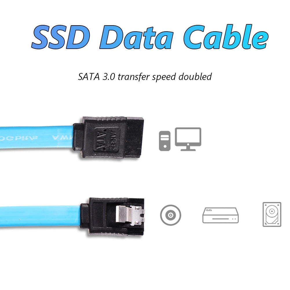 Кабель SATA III 6 Гбит/с, SATA Версия 3,0, Дата-кабель для жестких дисков SATA, HDD, Твердотельный Накопитель SSD 5,5 дюйма
Кабель SATA III 6 Гбит/с, SATA Версия 3,0, Дата-кабель для жестких дисков SATA, HDD, Твердотельный Накопитель SSD 5,5 дюйма