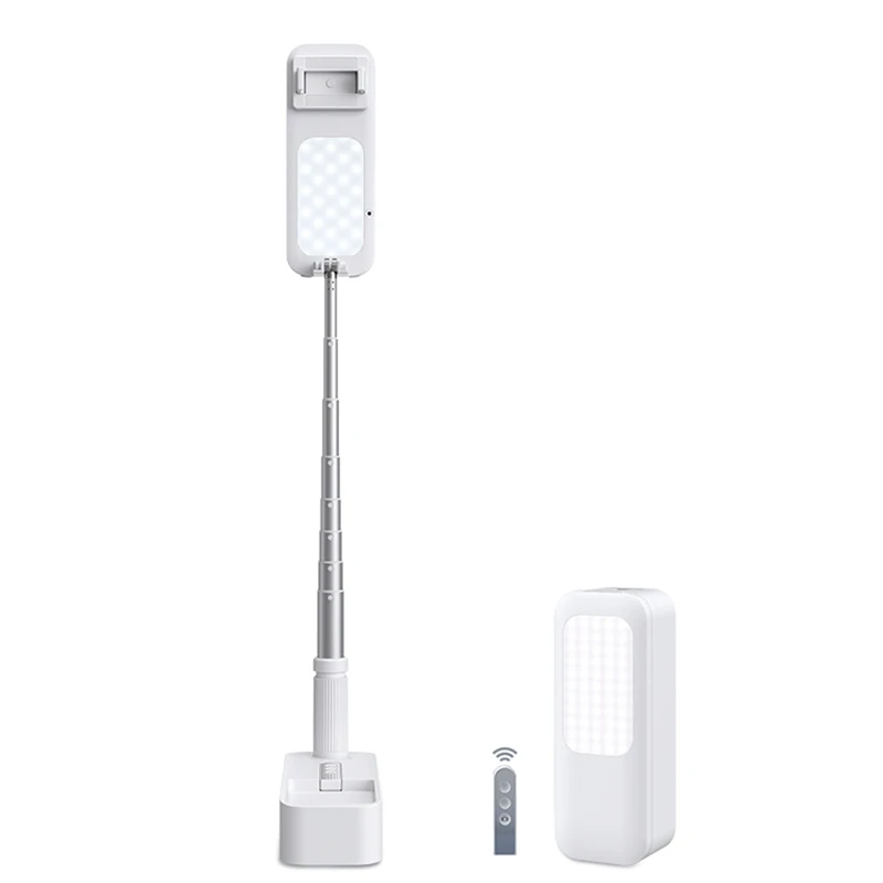 NEW-Selfie Stick Fill Light All-In-One Live Box Selfie Stick 7 Light Effect 130CM Stretch Length for YouTuber Video Creator
NEW-Selfie Stick Fill Light All-In-One Live Box Selfie Stick 7 Light Effect 130CM Stretch Length for YouTuber Video Creator