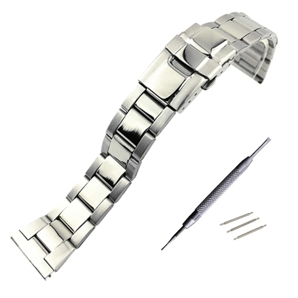 20mm 22mm Silver Stainless steel Watch Bands Strap For RX Submarine Role Sub-mariner Wristband Bracelet Watchband
20mm 22mm Silver Stainless steel Watch Bands Strap For RX Submarine Role Sub-mariner Wristband Bracelet Watchband
