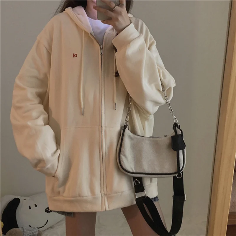 Autumn Korean 2021 New Macarone Solid Color Loose Large Pocket Long Sleeve Women's Hooded Pullover Cardigan
Autumn Korean 2021 New Macarone Solid Color Loose Large Pocket Long Sleeve Women's Hooded Pullover Cardigan