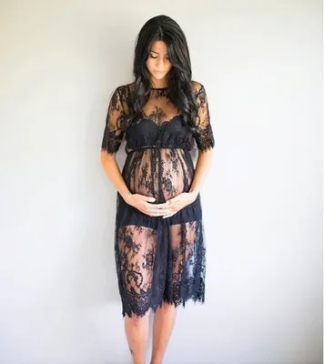 New Eyelash Lace Sexy Maternity Dress Dress Pregnant Mom Photography Photo Fashion Studio Clothing Europe and America Dress
New Eyelash Lace Sexy Maternity Dress Dress Pregnant Mom Photography Photo Fashion Studio Clothing Europe and America Dress