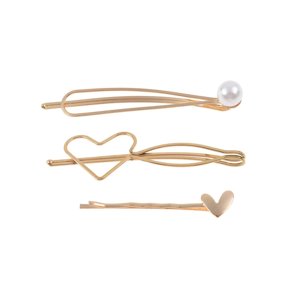 Barrette Simple Girls Metal Cute Geometric Heart Accessories Hair Hairgrip Hairpin
Barrette Simple Girls Metal Cute Geometric Heart Accessories Hair Hairgrip Hairpin