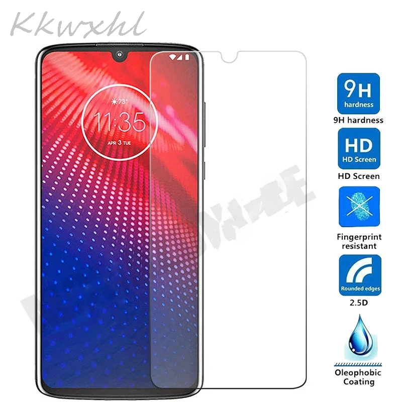 Закаленное стекло для смартфона 9H Motorola Moto Z4 xt80 Защитная пленка экрана защитный