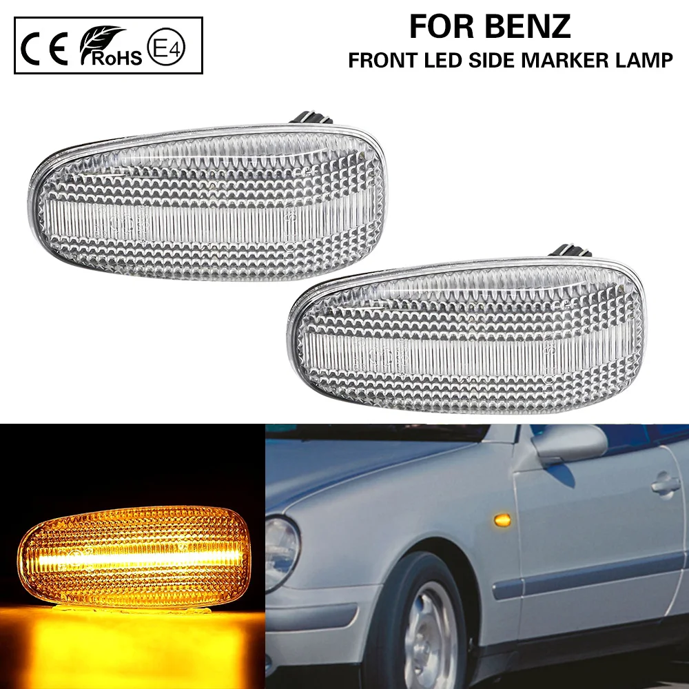 Clear Amber Front LED side marker lamp light Turn Signal Light For Mercedes Sprinter VITO SLK CLK VOLKSWAGEN LT Dodge Sprinter
Clear Amber Front LED side marker lamp light Turn Signal Light For Mercedes Sprinter VITO SLK CLK VOLKSWAGEN LT Dodge Sprinter
