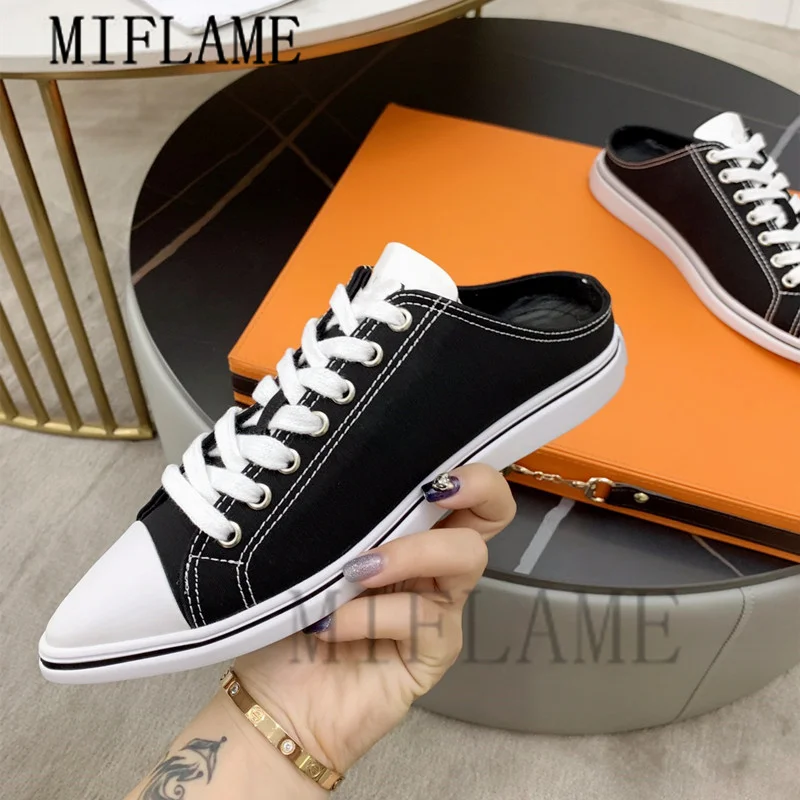 2021 New Fashion Women Pointed Toe Canvas Slippers Summer Corss-Tied Flat Designer Sports Slippers Casual Ladies Gladiator Shoes
2021 New Fashion Women Pointed Toe Canvas Slippers Summer Corss-Tied Flat Designer Sports Slippers Casual Ladies Gladiator Shoes