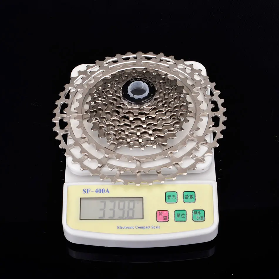 Cdg Free Shipping Sunshine Mtb10 Speed 10 - 46 T Tape 338g Automatic Recirculation Mountain M9000 M8000 O Bicycle Parts