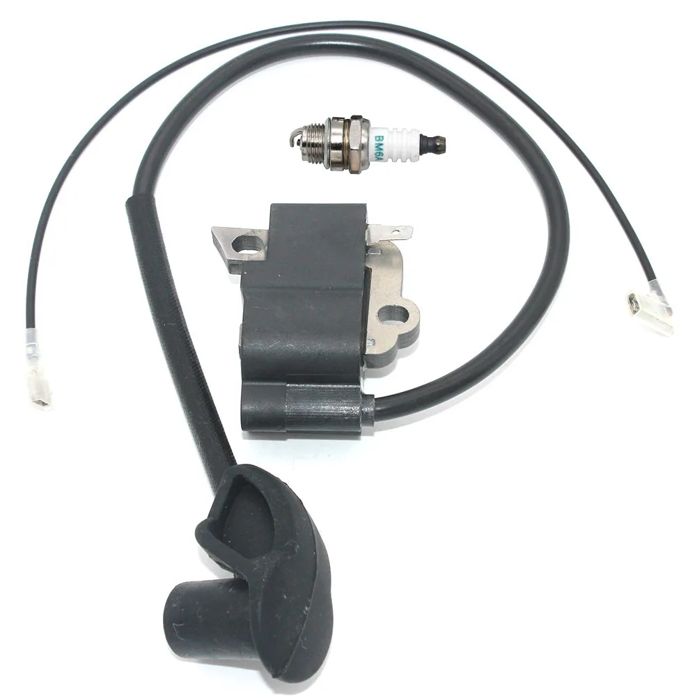 Ignition Coil Module BM6A Spark Plug For Stihl FS120 FS120R FS200 FS250 FS300 FS350 BT120C BT121 FR35 String Trimmer 41344001301 |