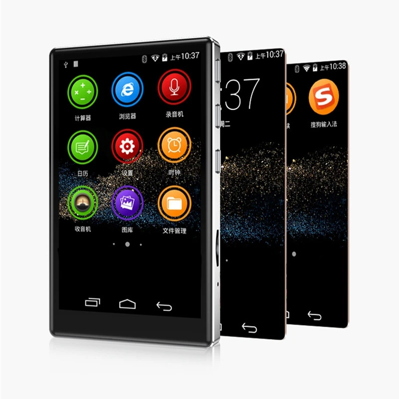 4 Inch Full Screen HD MP4 Player WiFi Android 6.0 MP3/4 2+16GB Bluetooth 5.0 Contact Music Player FM Radio
4 Inch Full Screen HD MP4 Player WiFi Android 6.0 MP3/4 2+16GB Bluetooth 5.0 Contact Music Player FM Radio