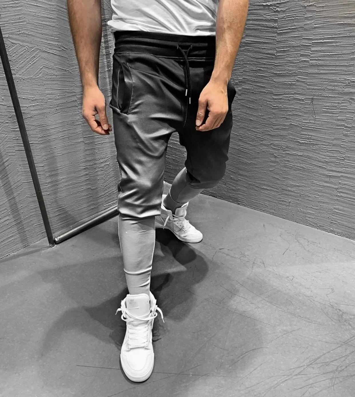 Summer Men's Casual Pants MXXL Straight-cut Pants with Side Pocket Wide Leg Black Cotton Cargo Pants Men's Casual Pants
Summer Men's Casual Pants MXXL Straight-cut Pants with Side Pocket Wide Leg Black Cotton Cargo Pants Men's Casual Pants
