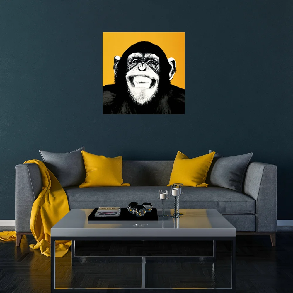 Laughing Global Cute Monkey Picture Bedroom Wall Art Home Decor Animals Artwork for Living Room Wall Decor Cartoon Poster Print
Laughing Global Cute Monkey Picture Bedroom Wall Art Home Decor Animals Artwork for Living Room Wall Decor Cartoon Poster Print