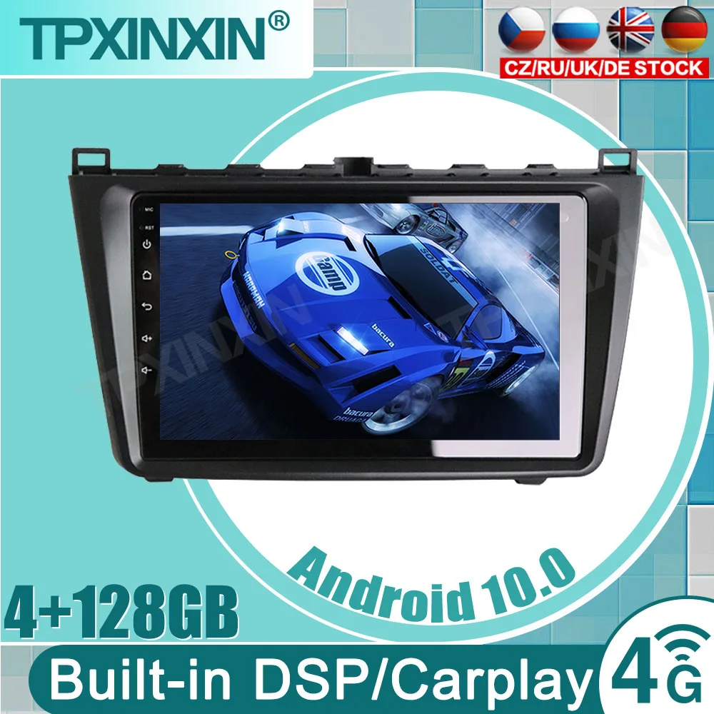 Автомобильный мультимедийный плеер, 4 Гб, 128 ГГц, 2 din, Android 10, для Mazda 6 2007 2008-2012, радио, навигация, GPS, видео, Carplay, DVD, RDS, Wi-Fi, DSP
Автомобильный мультимедийный плеер, 4 Гб, 128 ГГц, 2 din, Android 10, для Mazda 6 2007 2008-2012, радио, навигация, GPS, видео, Carplay, DVD, RDS, Wi-Fi, DSP