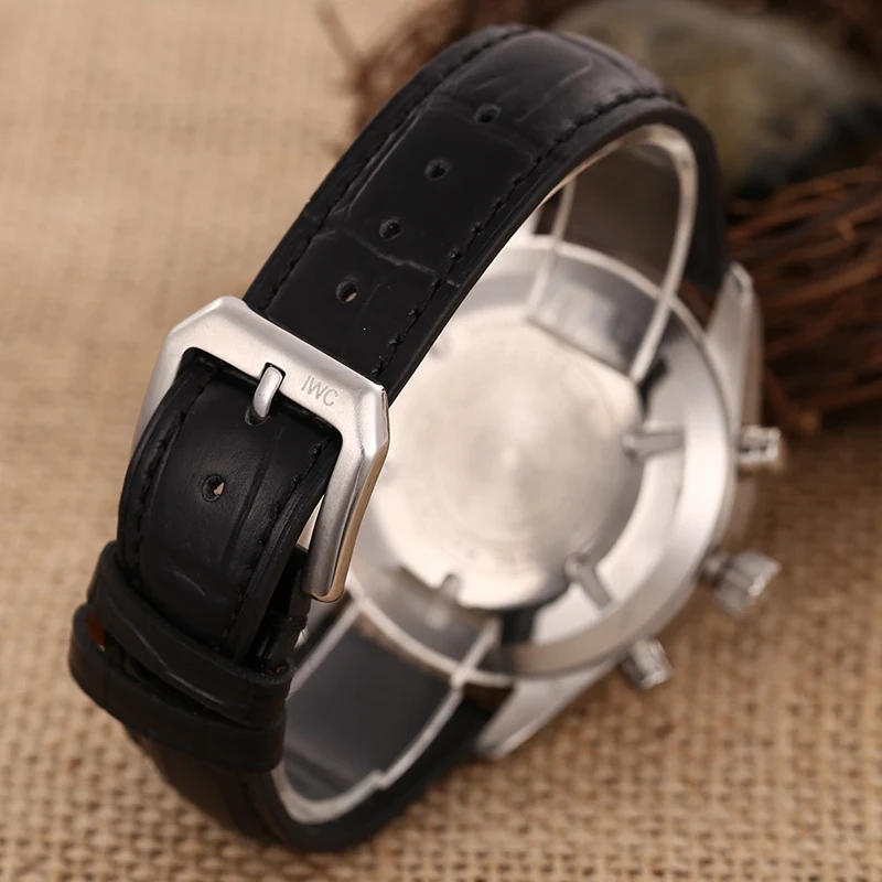 IWC- New Automatic Mechanical Men women Watch Silver Blue Stainless Steel Transparent Sapphire Glass Glide AAA Watches 9838 
IWC- New Automatic Mechanical Men women Watch Silver Blue Stainless Steel Transparent Sapphire Glass Glide AAA Watches 9838