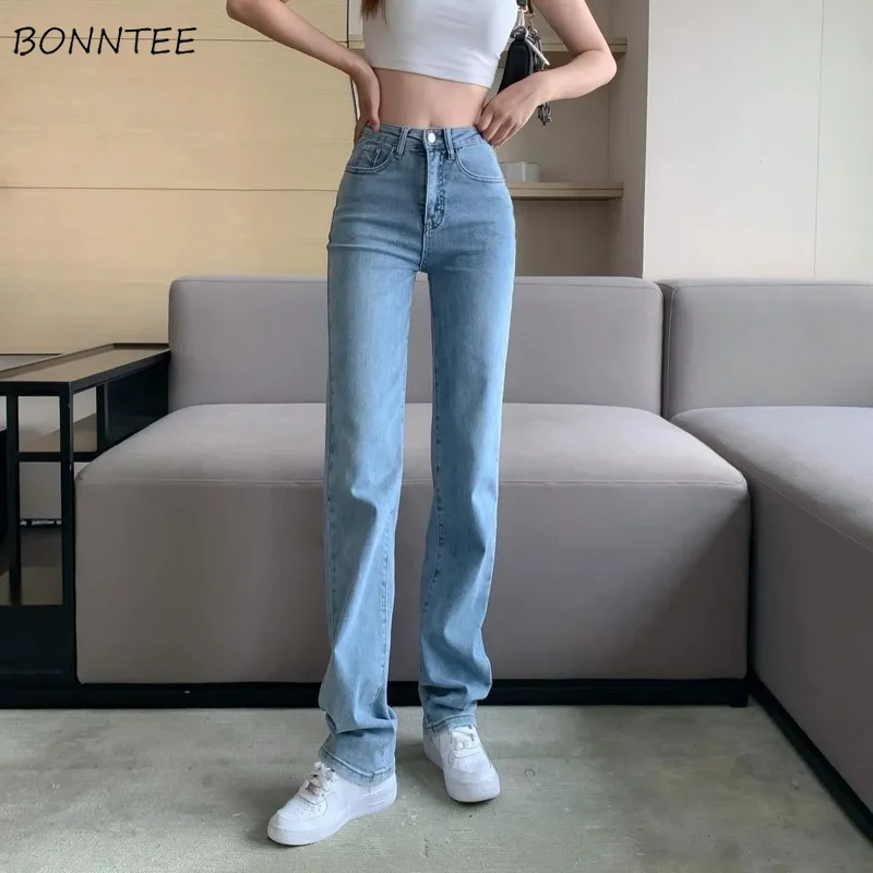 Джинсы женские классические узкие с высокой талией, модные повседневные брюки из денима, уличная одежда в корейском стиле
Джинсы женские классические узкие с высокой талией, модные повседневные брюки из денима, уличная одежда в корейском стиле