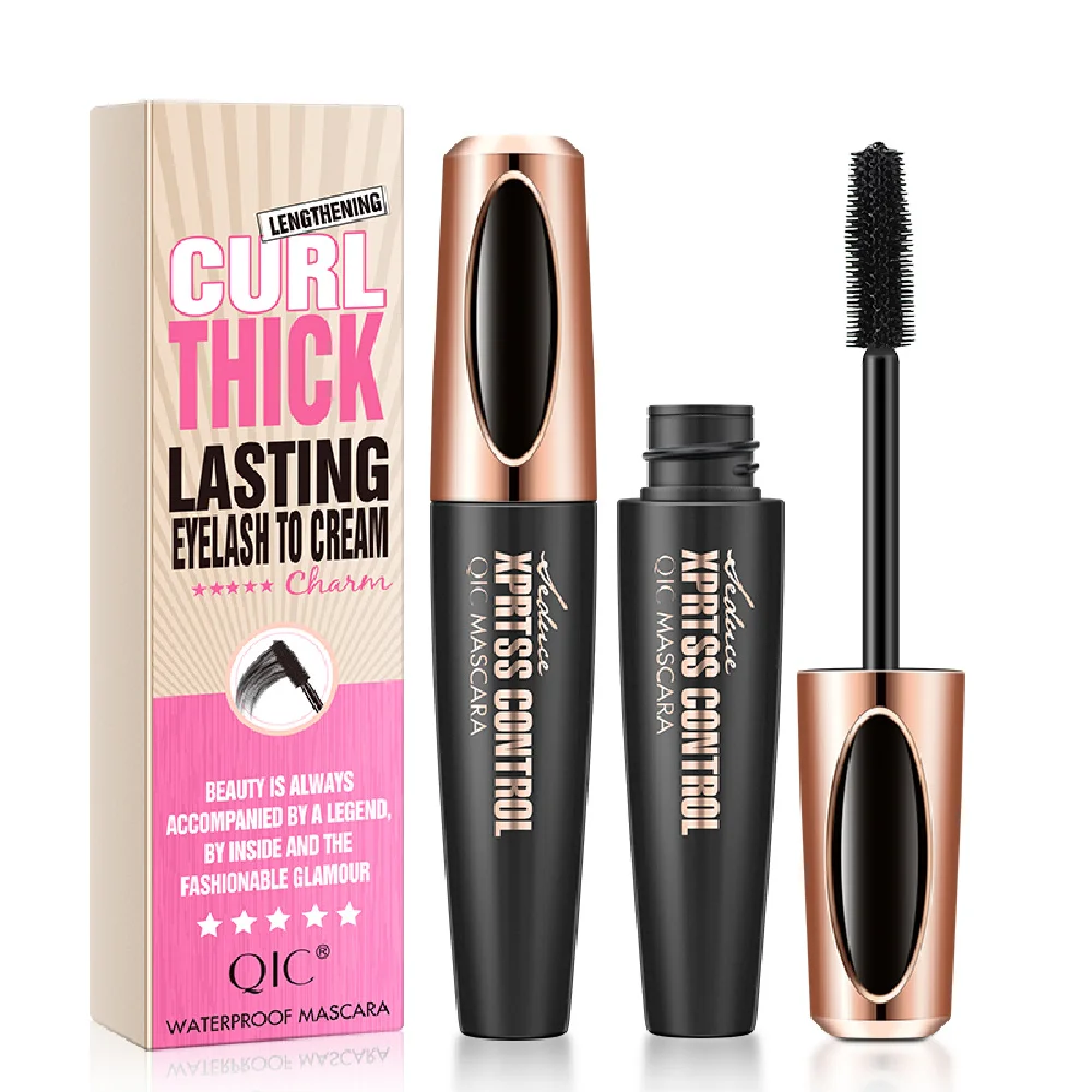 Mascara For Eyelashes 4D Silk Fiber Eyelashes Lengthening Mascara Waterproof Thick Long Lasting Black Eyelashes Eye Cosmetics
Mascara For Eyelashes 4D Silk Fiber Eyelashes Lengthening Mascara Waterproof Thick Long Lasting Black Eyelashes Eye Cosmetics