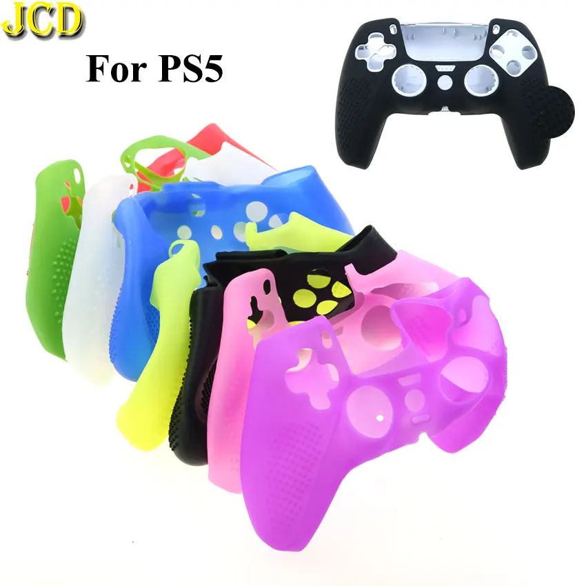 JCD Silicone Rubber Case For Sony PlayStation 5 PS5 Controller Anti-slip Soft Cover Skin Handle Shell Protective Cover
JCD Silicone Rubber Case For Sony PlayStation 5 PS5 Controller Anti-slip Soft Cover Skin Handle Shell Protective Cover