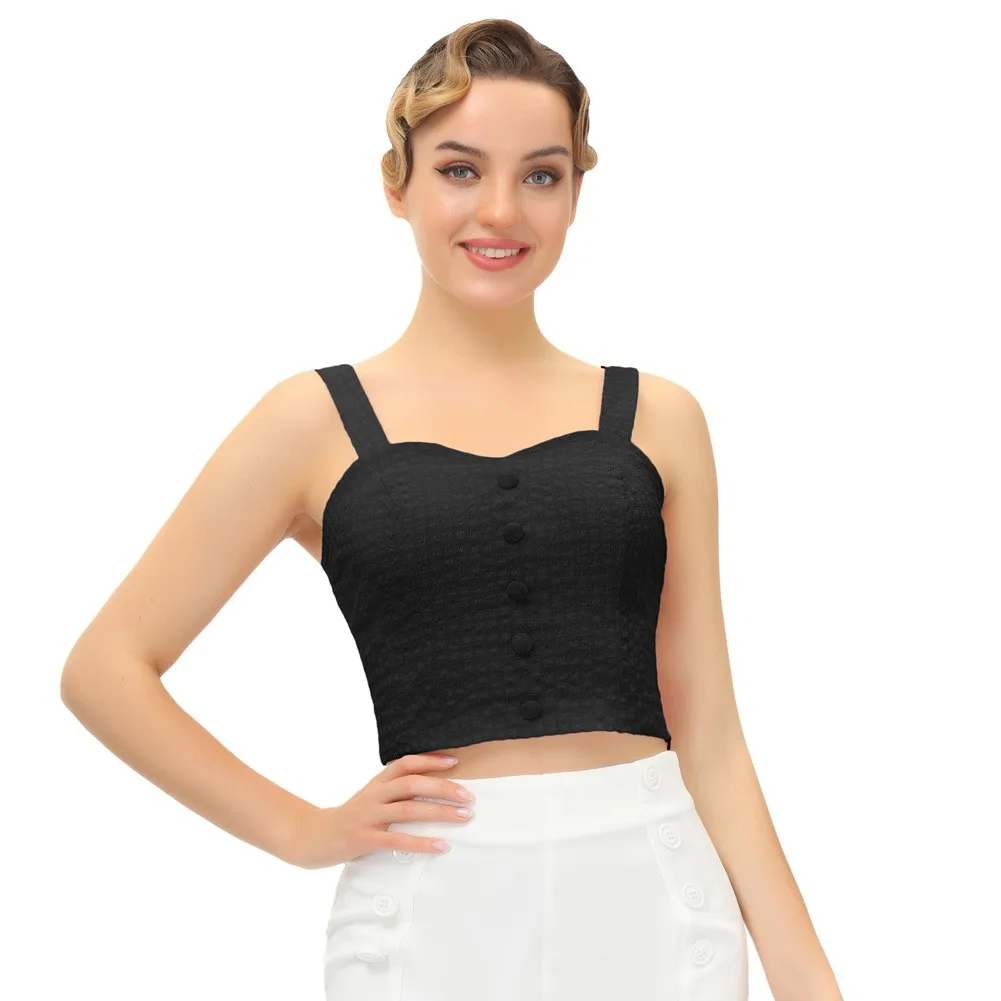 Summer Shirts Tops Casual Folds Back Women Sweetheart Neckline Up Crop Top Women Camis Little Crop Blouse
Summer Shirts Tops Casual Folds Back Women Sweetheart Neckline Up Crop Top Women Camis Little Crop Blouse