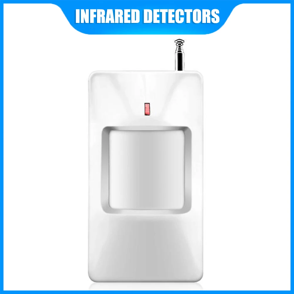 Wireless Infrared Detector PIR Motion Sensor For 433MHz Wifi / GSM / PSTN Home Security Smart Office Alarm System
Wireless Infrared Detector PIR Motion Sensor For 433MHz Wifi / GSM / PSTN Home Security Smart Office Alarm System
