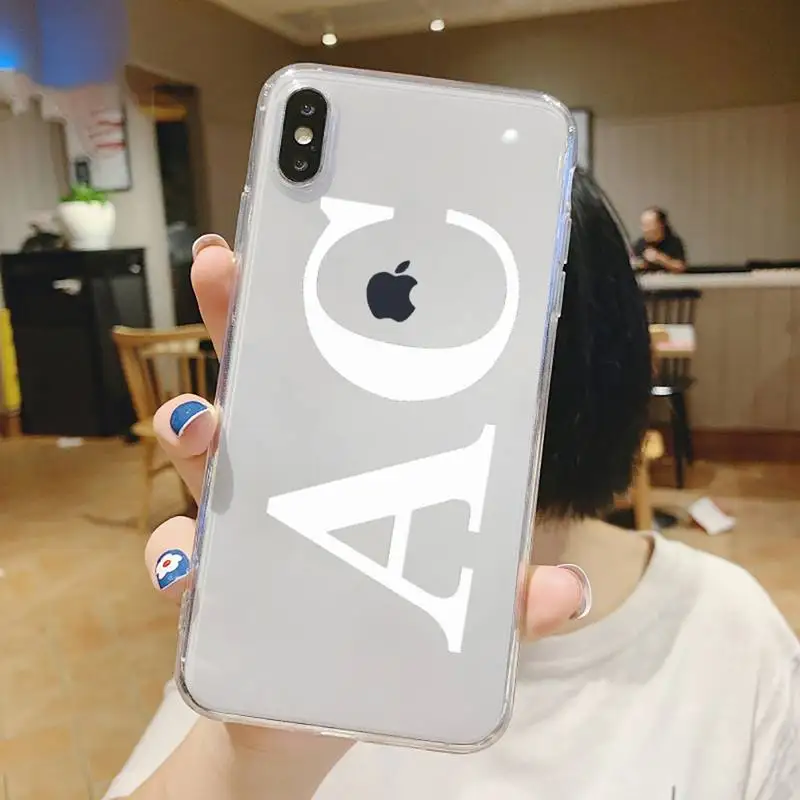 Custom Large pink initial custom Phone Case Transparent soft For iphone 5 5s 5c se 6 6s 7 8 11 12 plus mini x xs xr pro max
Custom Large pink initial custom Phone Case Transparent soft For iphone 5 5s 5c se 6 6s 7 8 11 12 plus mini x xs xr pro max