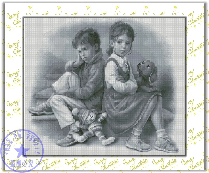 Higher Cotton Top Quality nostalgic counted cross stitch kit friends partner childhood
Higher Cotton Top Quality nostalgic counted cross stitch kit friends partner childhood