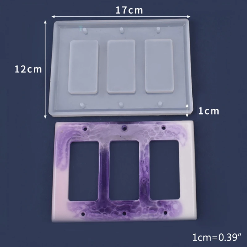Crystal Epoxy Resin Mold USB Socket Panel Light Switch Cover Silicone Mould DIY Crafts Making Tool
Crystal Epoxy Resin Mold USB Socket Panel Light Switch Cover Silicone Mould DIY Crafts Making Tool