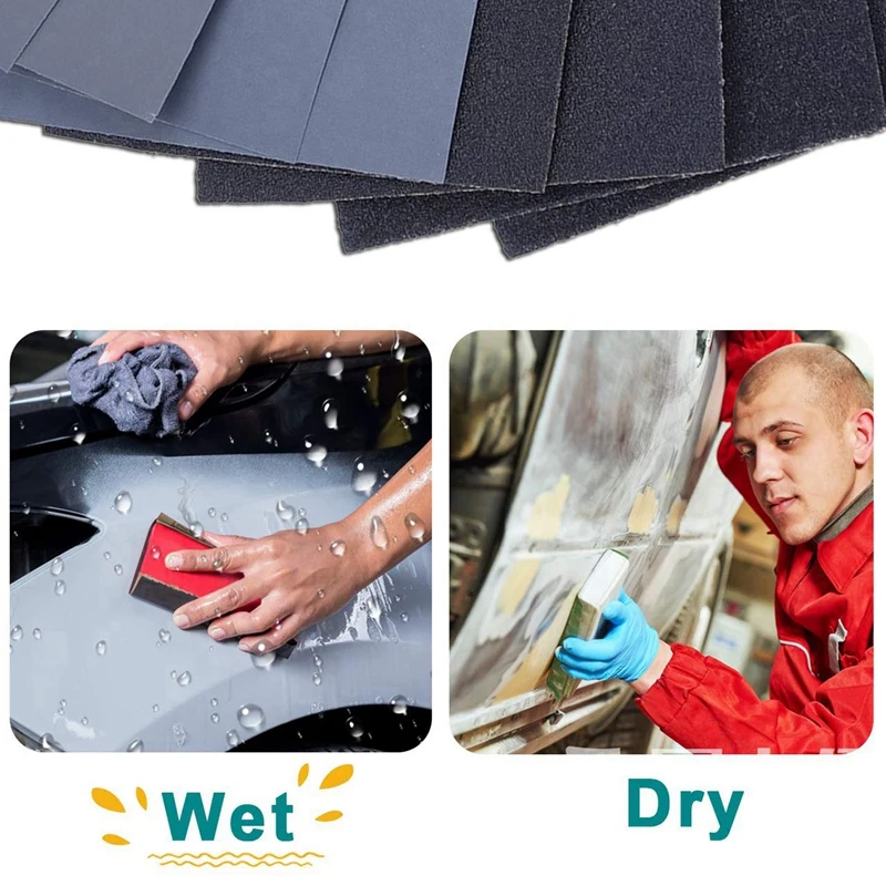 48Pcs Dry and Wet Waterproof Sandpaper Set 120-3000 Mesh Gravel Sandpaper & 1x Woodworking Wood Angle Grinding Wheel
48Pcs Dry and Wet Waterproof Sandpaper Set 120-3000 Mesh Gravel Sandpaper & 1x Woodworking Wood Angle Grinding Wheel