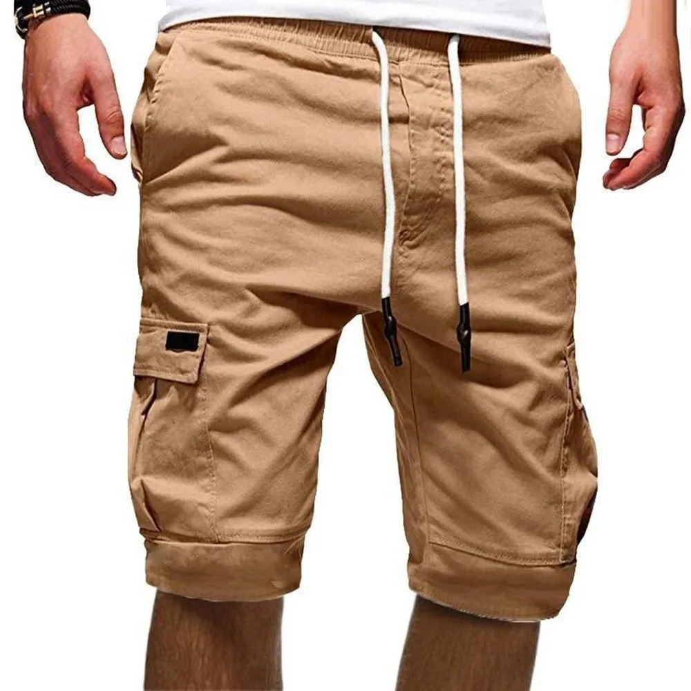 Summer Men Sports Shorts Solid Color Multi Pockets Men Casual Loose Drawstring Cargo Fitness Ropa Hombre Шорты Мужские
Summer Men Sports Shorts Solid Color Multi Pockets Men Casual Loose Drawstring Cargo Fitness Ropa Hombre Шорты Мужские